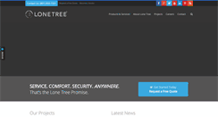 Desktop Screenshot of lonetreeusa.com