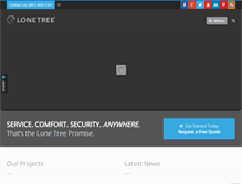 Tablet Screenshot of lonetreeusa.com